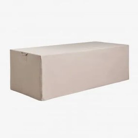 Capa Protetora Para Mesa De Jardim Retangular Otley Tapioca Bege & 310 X 110 Cm - Sklum