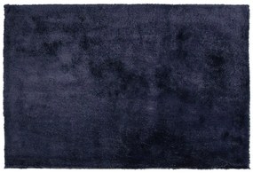Tapete azul escuro 140 x 200 cm EVREN Beliani