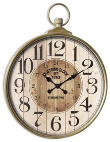 Relógio de Parede Versa Old Town Metal (5,5 x 85 x 67 cm)