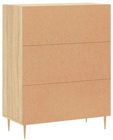 Aparador 69,5x34x90 cm derivados de madeira carvalho sonoma