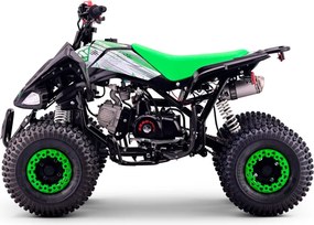 Mini moto 4 gasolina para crianças de 110cc Automática Roan Pantera R7 C/ Marcha atras e Limitador Verde