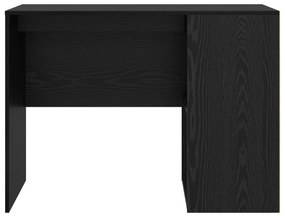 Mesa de Escrita Carvalho Preto Madeira Derivada Compacta