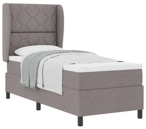 Cama Box com Colchão Taupe 80x200 cm
