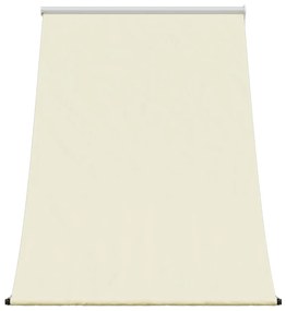 Toldo retrátil 150x150 cm tecido e aço cor creme