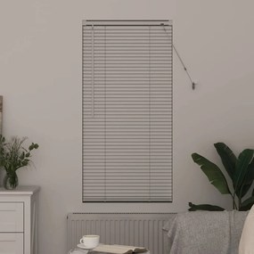Persiana de Janela com cortinas Outros Manual Branco 80 x 130 cm Alumí