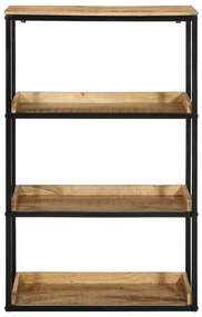 Estante 70x35x110 cm Madeira Sólida de Mangueira