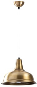 Candeeiro de Teto Berceste – Dourado – 32 x 32 cm