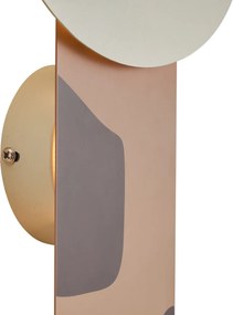 Candeeiro de parede infantil castanho com LED regulável em 3 níveis - Gigi a Girafa