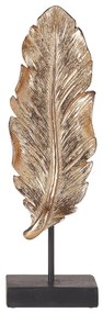 Figura decorativa cor de cobre e preto 49 cm JUFAL Beliani