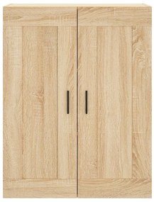 Armário alto 69,5x34x180 cm derivados de madeira cor sonoma
