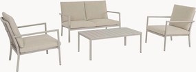 Conjunto lounge de jardim Konnor, conjunto de 4