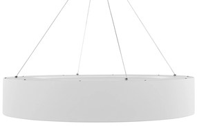 Candeeiro de teto LED em metal branco LENYA Beliani