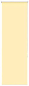 Persiana de enrolar 50x175 cm largura tecido 45,7 cm poliéster