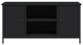 Móvel de TV 100x40x50 cm derivados de madeira preto