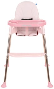 Cadeira refeição para bebé 2 em 1 Sky-High Rosa