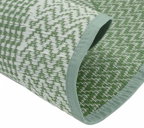 Tapete de exterior Ø160 cm ARAKIL PP Verde