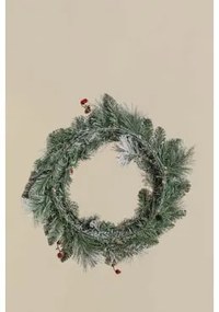 Guirlanda Decorativa De Natal Com Luzes Led Ø60 Cm Gaela Branco Cálid - Sklum