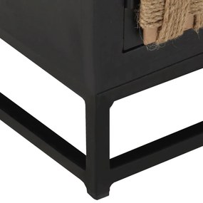 Móvel de TV 120x30x40 cm madeira de mangueira maciça