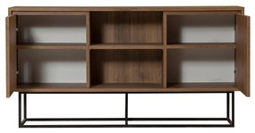 Console Zela – Walnut Black – 140x72x36 cm