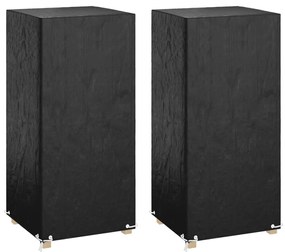 Capas cadeiras jardim 2 pcs 8 ilhós 75x70x140 cm polietileno