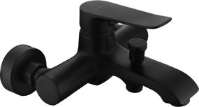 Mexen Pecos misturadora de banheira, preta - 72730-70