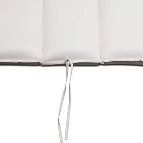 Almofada para espreguiçadeira (NÃO INCLUÍDA) 177 x 58 x 7 cm Creme