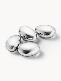 Pedras de uísque em aço inoxidável Sky, conjunto de 4