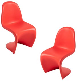 Pack 2 Cadeiras Ceres - Vermelho