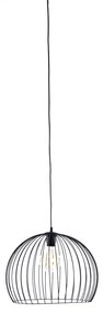 Candeeiro de suspensão moderno preto 40 cm - Koopa Moderno