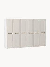 Roupeiro modular com portas de batente Charlotte, L 300 cm, vários tamanhos