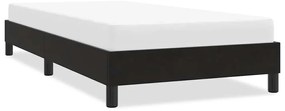 vidaXL Estrutura de cama sem colchão preto 90x220 cm Veludo