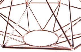 Candeeiro de teto em metal cor de cobre GUAM Beliani