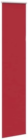 Persiana de enrolar 50x230 cm largura tecido 45,7 cm poliéster