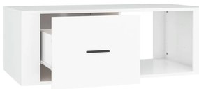 Mesa de centro 100x50,5x35 cm derivados de madeira branco