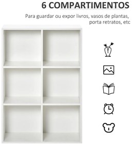 Estante Cube - Branco - Design Minimalista