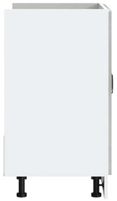 Armário baixo lavatório Kalmar 80x46x81,5 cm cinzento betão