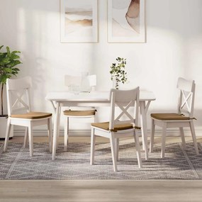 vidaXL Almofadas de Assento 4 pcs Castanho 40 x 40 x 3 cm Veludo