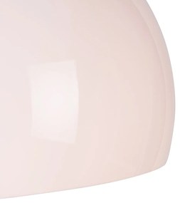 LED Candeeiro de arco inteligente cromado com cúpula branca incl. Wi-Fi A60 - Arc Basic Moderno,Design,Retro