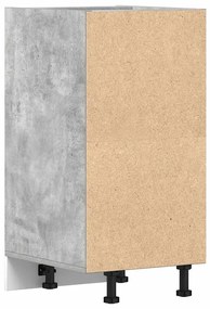 Armário inferior “Riga” 40x44,5x81,5cm cinzento cimento