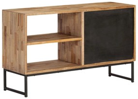 Móvel de TV em teca recuperada 90x30x55 cm