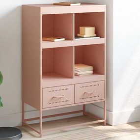 Móvel alto 68x39x111,5 cm aço rosa