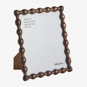 Moldura Para Fotos Em Madeira De Manga Tessaia Madeira De Cabo Escuro & 20 X 25 Cm - Sklum