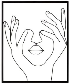 PAINEL DE FERRO SIMPLY FACE 50,5X1,3X61 CM
