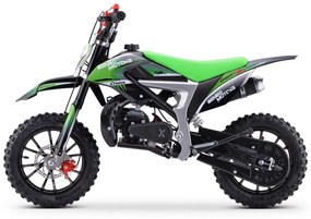 Mota cross Gasolina 50 cc para crianças Motors CROSS SX Verde