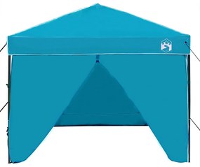 Tenda de Toldo Azul 250 x 250 x 227 / 236 / 245 cm Tecido Oxford