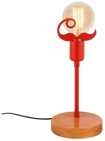 Candeeiro de Mesa Beami – Nogueira – 15 x 15 cm