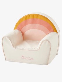 Agora -15% | Cadeirão personalizável em espuma, Arco-íris branco claro bicolor/multicolo