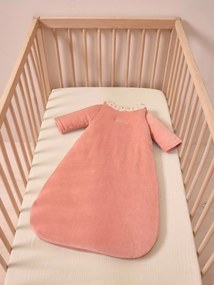 Saco de bebé veludo Cocotte rosa pêssego