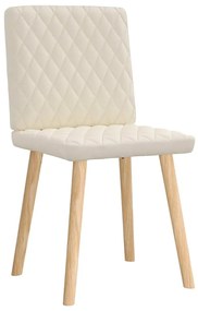 Cadeiras de jantar 2 pcs linho