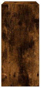 Estante 31x24x52 cm derivados de madeira carvalho fumado